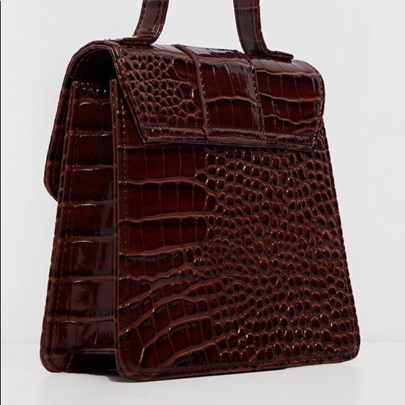 Brown reptile bag - Picture 3 of 3